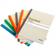 渡边(Gambol) A5，80页无线装订本 软皮