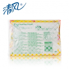 清风软抽 花韵系列软抽200抽 面巾纸清风抽纸B338RCM，3包/提
