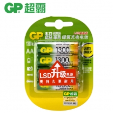 超霸(GP) 1300毫安5号充电电池 2节130
