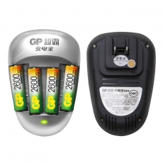 超霸(GP) 2600毫安5号充电电池 6节2600mA 全智能快速充电宝 6节装