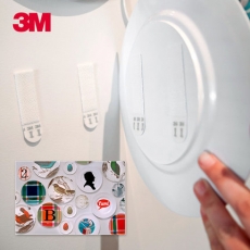 3M 思高(Scotch) 中号无痕魔力扣 强力无痕挂扣相片粘胶