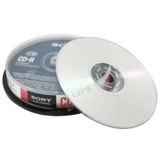 索尼(sony) 10片装CD刻录光盘 700M 
