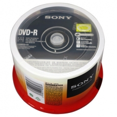 索尼(sony) 50片装DVD刻录光盘 4.7G DVD刻录盘 DVD光盘光碟