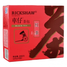 车仔茶 200g车仔红茶茶包 袋泡茶包
