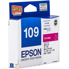 爱普生(Epson) 打印机墨盒 原装爱普生墨盒#T1093，红色