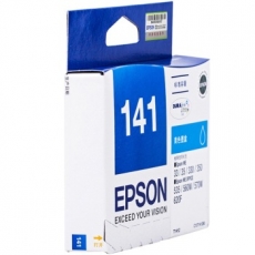 爱普生(Epson) 打印机墨盒 原装爱普生墨盒#T1412，青色