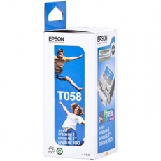爱普生(Epson) 打印机墨盒 原装爱普生墨盒#T058，彩色