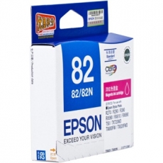 爱普生(Epson) 打印机墨盒 原装爱普生墨盒#T0823，洋红色