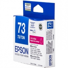 爱普生(Epson) 打印机墨盒 原装爱普生墨盒#T0733，洋红色