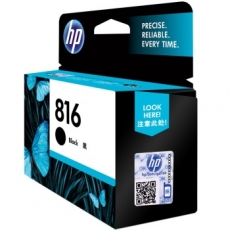 惠普(HP) 打印机墨盒 原装正品惠普墨盒#HP816，黑色