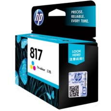 惠普(HP) 打印机墨盒 原装正品惠普墨盒#HP817，彩色