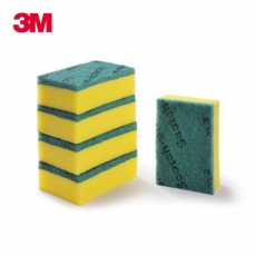 3M 合宜海绵百洁布 清洁布洗碗布（5片装）#G6215