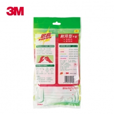 3M 合宜系列 中号纤巧型天然橡胶手套 清洁手套#G621