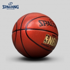 斯伯丁(Spalding) 真皮篮球 比赛训练球#74/606