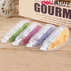 得力(Deli) 4卡装大容量修正带 改正带涂改带