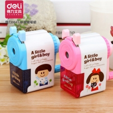 得力(Deli) 手摇削笔机 铅笔刀卷笔刀削笔器#