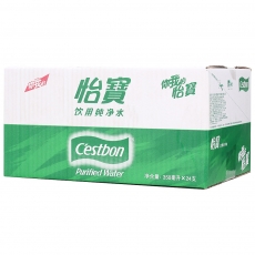 怡宝 350ml瓶装纯净水瓶装水，24瓶装