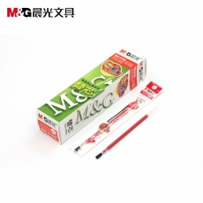 晨光(M&G) 0.5mm中性笔替芯 风速Q7水笔芯签字笔芯#MG6102，红色