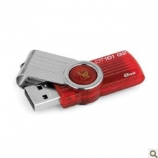 金士顿(KingSton) 8G经典款旋转U盘 优盘#DT 101G2