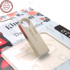 金士顿(KingSton) 32G银色金属U盘 优盘#DT SE9