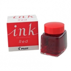 百乐(Pilot) 优质钢笔墨水 书写墨水 30ml百乐钢笔墨水#INK-30，红色