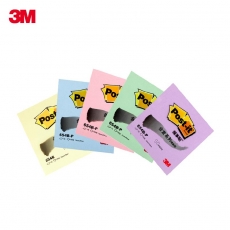 3M报事贴 76mm*72mm便条纸 便利贴告示贴 百事贴便签纸#654BP，黄色