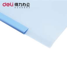 得力(Deli) 10mm清新彩色抽杆夹 拉杆夹拉杆文件夹#5538，5个/包