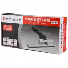 齐心(Comix) 100页重型订书机 加厚订书机厚层订书器 装订器#B3061