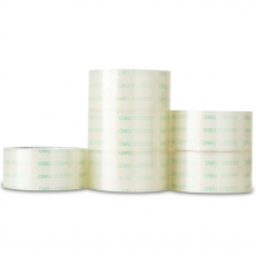 得力(Deli) 4.8cm*60码封箱胶 透明胶带封箱胶带#30203，6卷/筒
