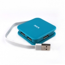 飚王（SSK）USB2.0四接口集线器 分线器US