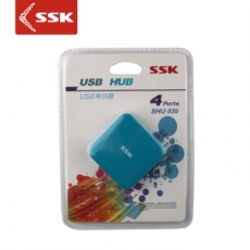 飚王（SSK）USB2.0四接口集线器 分线器USB扩展#SHU035