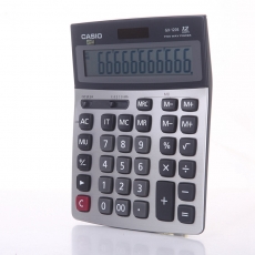 卡西欧(CASIO) 12位大型金属板计算器 商务