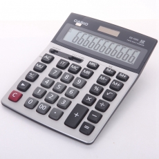 卡西欧(CASIO) 12位大型金属板计算器 商务办公计算器#GX-120S