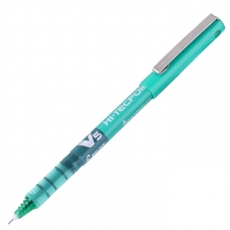 百乐(Pilot) 0.5mm签字笔中性笔 彩色针管笔#BX-V5-G，绿色