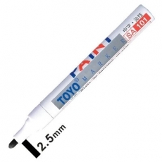 东洋(TOYO) 大号油漆笔 不褪色补漆笔涂鸦笔#SA101，各色，12支/盒