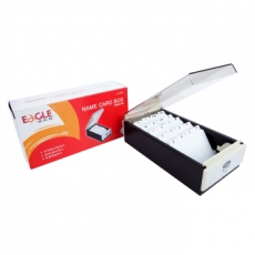 益而高(Eagle) 600枚名片盒 名片收纳盒名片整理盒#818M