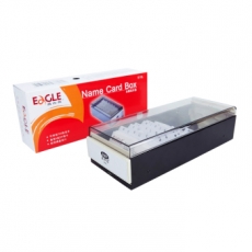 益而高(Eagle) 700枚名片盒 名片收纳盒名片整理盒#818L