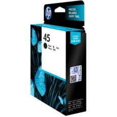 惠普(HP) 打印机墨盒 原装正品惠普墨盒#HP45，黑色