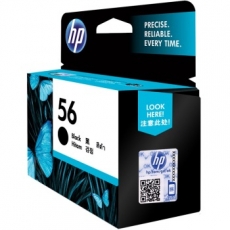 惠普(HP) 打印机墨盒 原装正品惠普墨盒#56，黑色