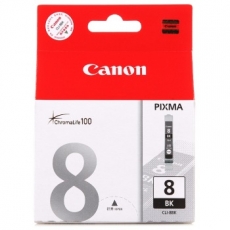 佳能(Canon) 打印机墨盒 原装佳能墨盒#CLI-8BK，黑色