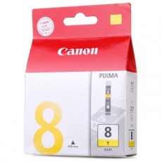 佳能(Canon) 打印机墨盒 原装佳能墨盒#CLI-8Y，黄色