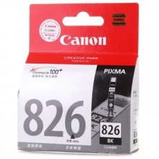 佳能(Canon) 打印机墨盒 原装佳能墨盒#CLI-826BK，黑色