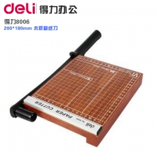 得力(Deli) 木质切纸刀裁纸刀#8006，20