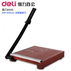 得力(Deli) 木质切纸刀裁纸刀#8005，25
