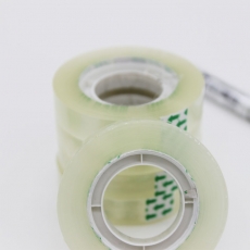 劲威 1.2cm*30码小透明胶带 办公透明胶带 