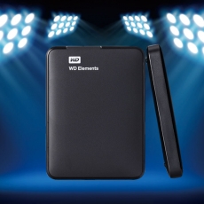 西部数据 E元素USB3.0移动硬盘1TG