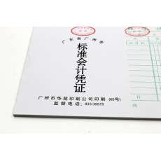 华苑 24K记账凭证 记账单据 财务用品，38页，10本/包