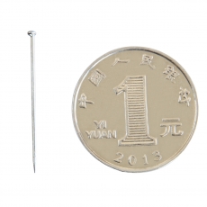 得力(Deli) 25mm盒装大头针 固定针直别针#0016