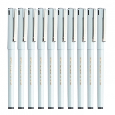 斑马(Zebra) 0.5mm经典顺滑签字笔 中性笔水性笔#BE-100，黑色