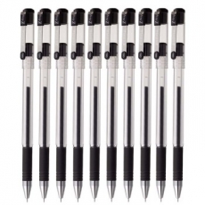 斑马(Zebra) 0.5mm中性笔 签字笔水笔#C-jj1-CN-BK 黑色，10支装